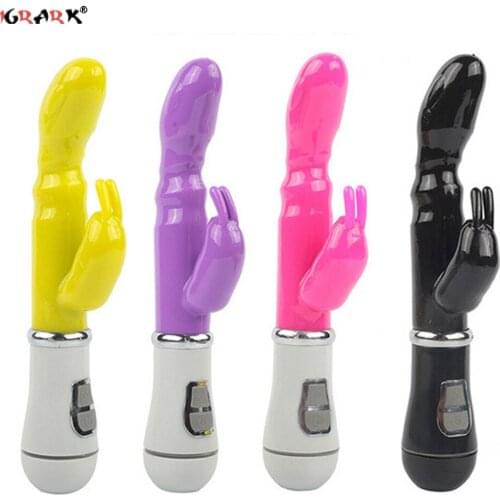 Rabbit Vibrator 12 Modes Vagina G Spot Sex Toys for Women Adults Machine Female Masturbator Intimate Goods