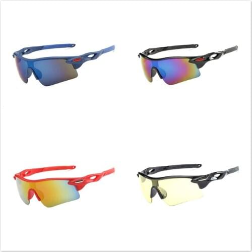 13color Colorful Glasses Outdoor Sports Sunglasses Explosion Proof Glasses Riding Running Mountaineering Fishing Golf Uv400
