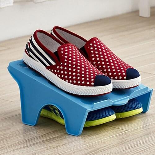 60% Hot Sales!!! Home Thick Shoes Holder Rack Living Room Bedroom Organizer Storage Shelf Stand