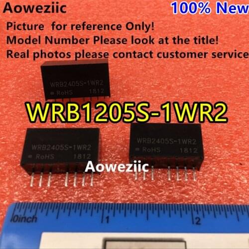 Aoweziic 2PCS/lot WRB1205S-1WR2 WRB1205S-1W New Original SIP7 Input: 9-18V Regulate OUT: 5V 0.2A DC-DC 1.5KV Voltage Isolate