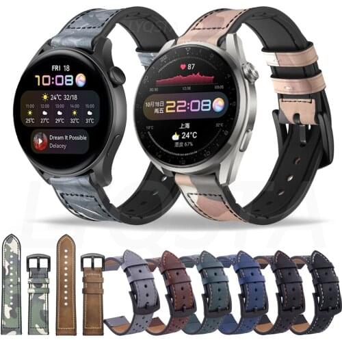 For Huawei Watch 3/3Pro Strap For Samsung Galaxy Watch 3 41 45mm Gear S3 Frontier Watch Band Bracelet Huawei Watch gt 2/2E Pro