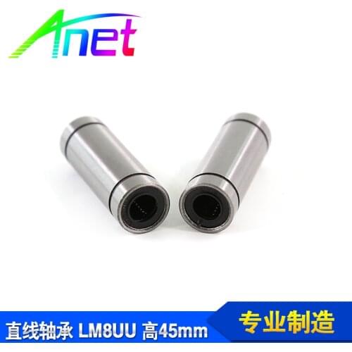 Top quality 4Pcs LM8LUU 24mm Long Linear Motion Bearing Ball Bush 3d printer Part Accessories 3д принтер