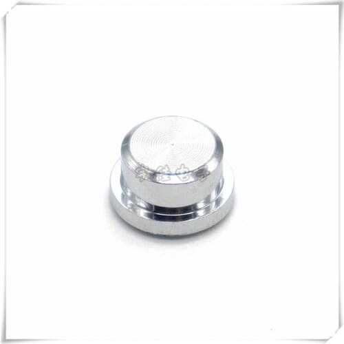 10 Piece Plastic electroplated button cap light touch switch cap 11.8mm *7mm power cap round hole 3.2mm plated button cap