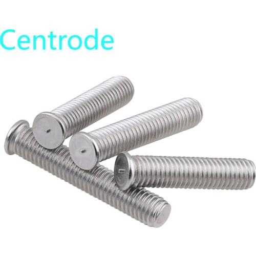 304 stainless steel welding screw spot welding screw welding stud spot welding stud screw m6 m8 10PCS