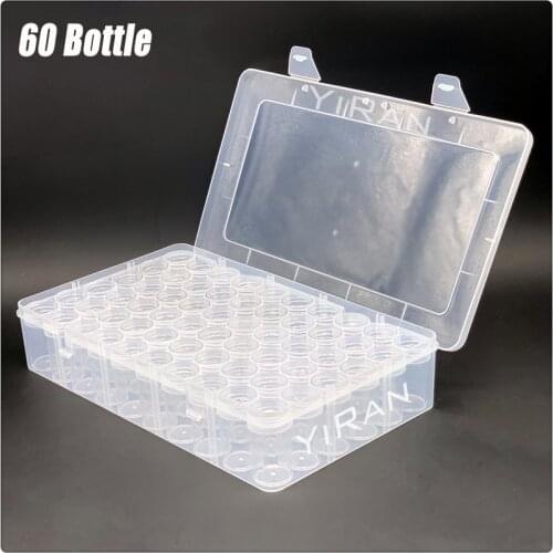 Diamond Painting Accessories Diamond Mosaic 28/32/38/56/60/64/80 Slot Multipurpose Transparent Container Case Organizer Boxes
