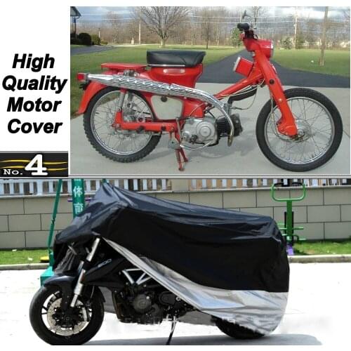 MotorCycle Cover For Honda CA105T WaterProof UV / Sun / Dust / Rain Protector Cover Made of Polyester Taffeta