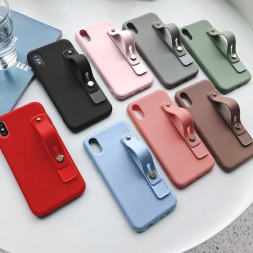 Wrist Strap Srand Case For Xiaomi Redmi Note 8 8T 9s 7 6 5 9 Pro 9C Mi Poco X3 NFC A3 A1 A2 9T 8 9 SE 10 10T Lite TPU Cover Capa