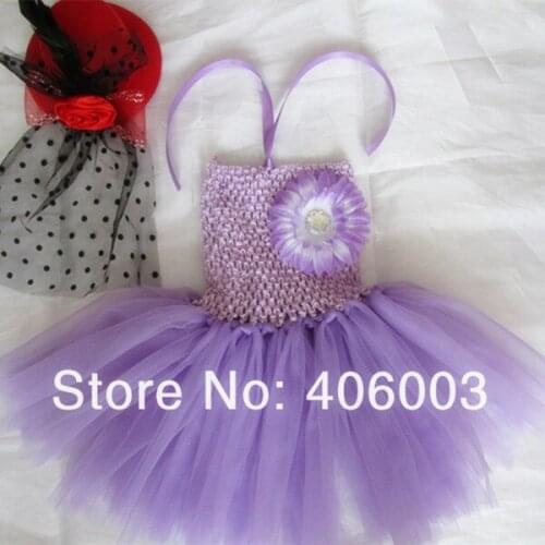 Childrens clothing handmade baby girls tutu tank dress princess lavender for girl ball gown boutique tutu