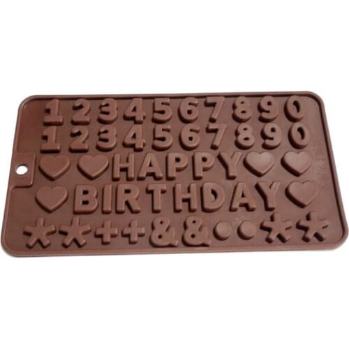 Mould Cake Silicone Mold Heart Home Kitchen Diy Tools Fondant Epoxy Tool Decor 3D Baking Pan Set Chocolate