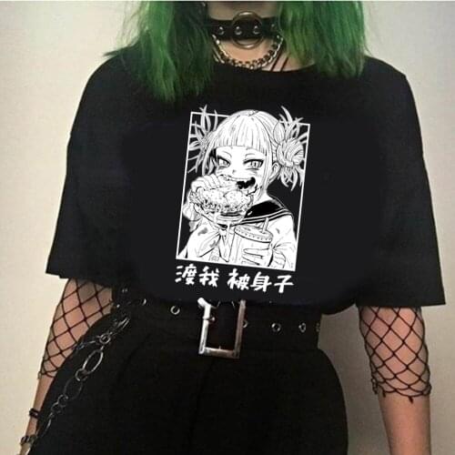 Harajuku Tshirt My Hero Academia Printed Unisex Short Sleeve T Shirt Cool Casual T-shirt Unisex Streetwear Tops