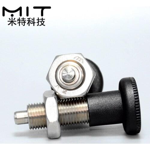 Indexing Plungers Return Type Stainless steel 303 coarse Fine Thread M10 M12 M16 M20