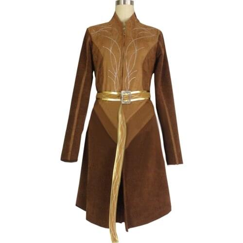 Legolas Adult Costume Cosplay Costumes brown coat 11