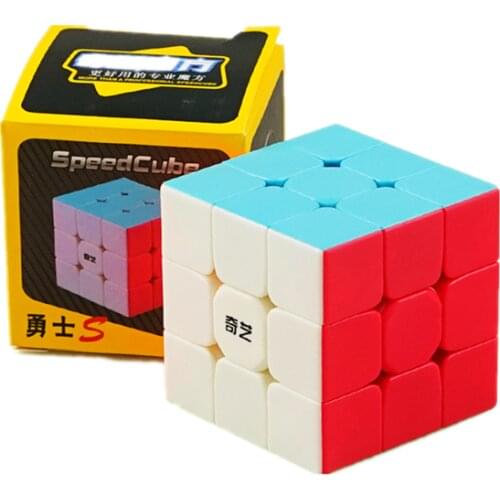 2020 New Sale Qiyi cube Warrior S 3x3x3 Profissional puzzle magic cube 3x3x3 speed cube educational toys for children boys