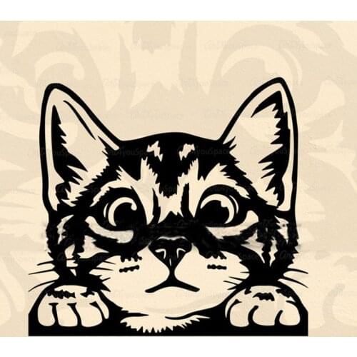 Animal Metal Cutting Dies Cut Die Mold Decoration Cute Cat Scrapbook Paper Craft Knife Mould Blade Punch Stencils Craft Die