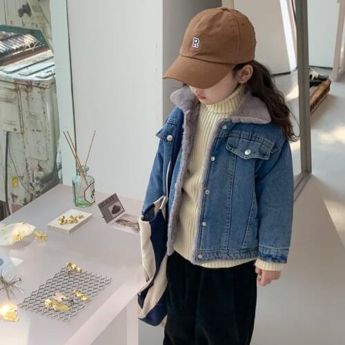 Джинсовые куртки для девочек MILA CHOU China At AliExpress