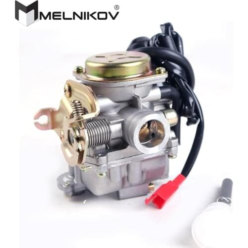 Motorcycle Carburetor for 4 stroke Scooter Moped ATV 139QMB GY6 50 60 80 100 KYMCO GP110 VP110 LAB4 Agility CVK
