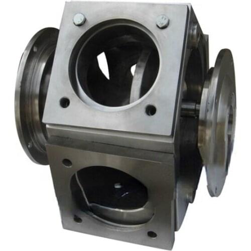 Powder transmission diverter valve & two way electric slide gate valve