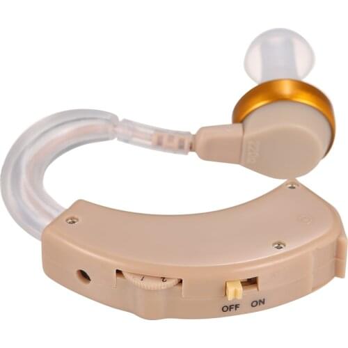 Hearing Aids Sound Amplifier Battery Powered In Ear Hearing Enhancement Device with Storage Case for Adults Seniors Daily & Trav