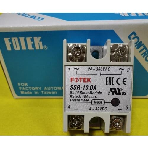 SSR-10DA New original Taiwan FOTEK SCR module economical solid state relay