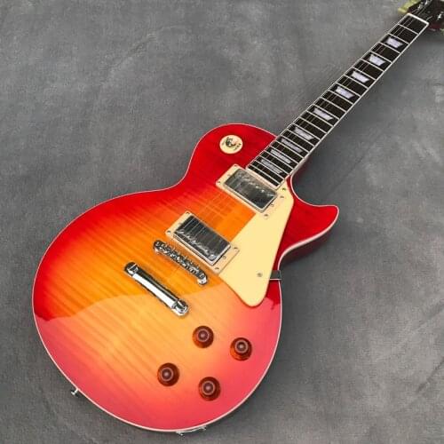 High-quality guitar, mahogany body, rosewood fingerboard, shiny red, environmentally friendly paint, Spot sale,Spot sale