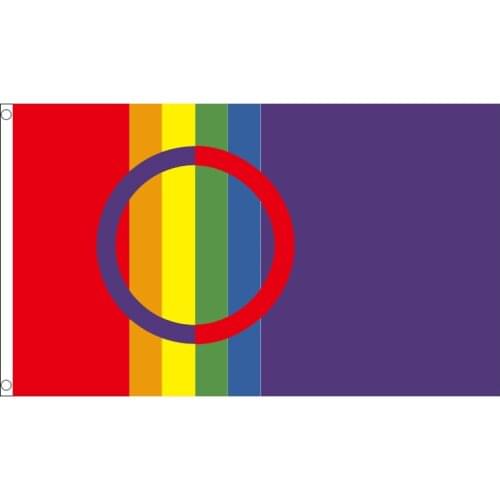 Xvggdg Gay Flag 90 x 150cm Rainbow Things Pride Bisexual Lesbian Pansexual LGBT Accessories Flags