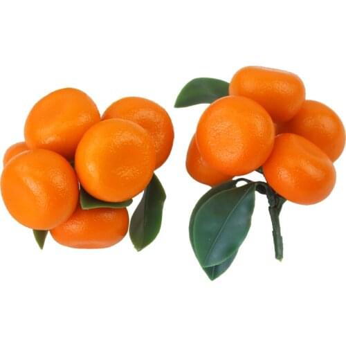 050 Simulation of fruit false orange branch orange simulation kumquat model simulation orange