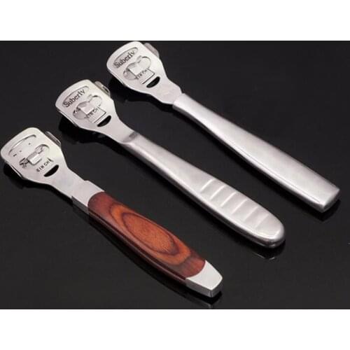 1pc Sharp Leather Skiving Knife Tools DIY Leather Craft Safety Stainless Steel Cutting Knife Cut off Thin Knives Leather Tool