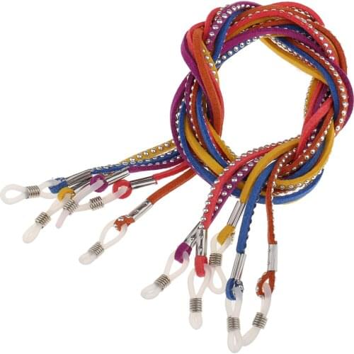 5pcs Kids Eyeglasses Chains Sunglasses Strap Necklace Holder Neck Cord Rope
