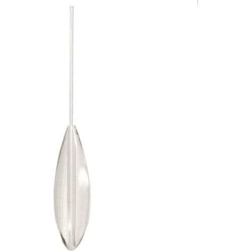 5Pcs Submerged Transparent Fishing Acrylic Float Fishing Bobber Float Fishing Competition Fishing Line Tackle Accessories