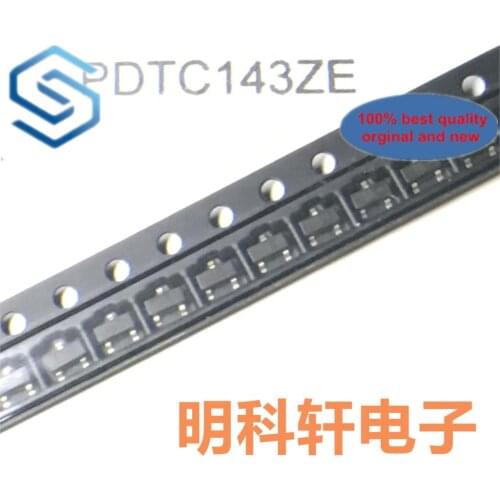 50 PCS 100% orginal new PDTC143ZE silk-screen 38 SMD triode original spot