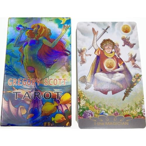 78 Cards Gregory Scott Tarot Cards Guidance Divination Fate Tarot Deck Board Game