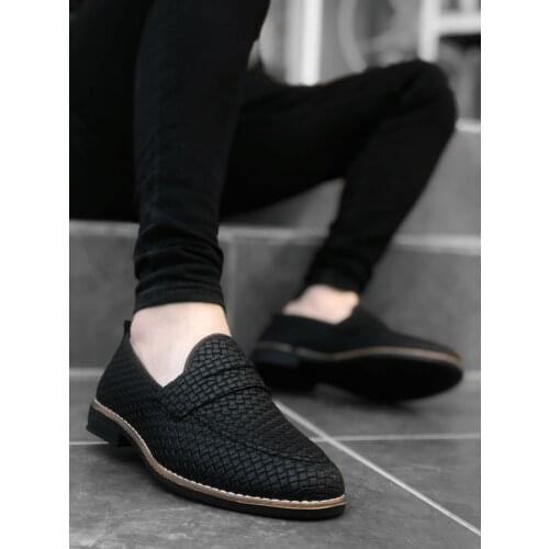 BA0009 Corcik Black Classic Men Boots