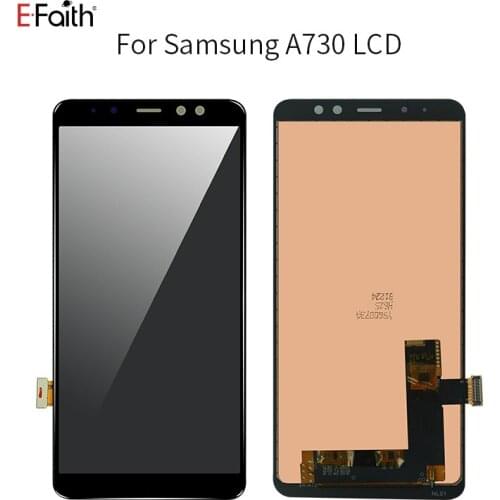 Efaith 1Pcs OLED A8 Plus 2018 Display For Samsung Galaxy A730 LCD A730F SM-A730F Display Touch Screen Digitizer Replacement