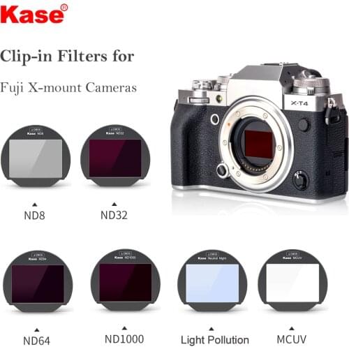 Kase Built-in CMOS Protector MCUV/Neutral Density ND/Light Pollution Filter for Fuji X-mount Camera X-T4 X-T3 X-T30 X-PRO3 X-H1