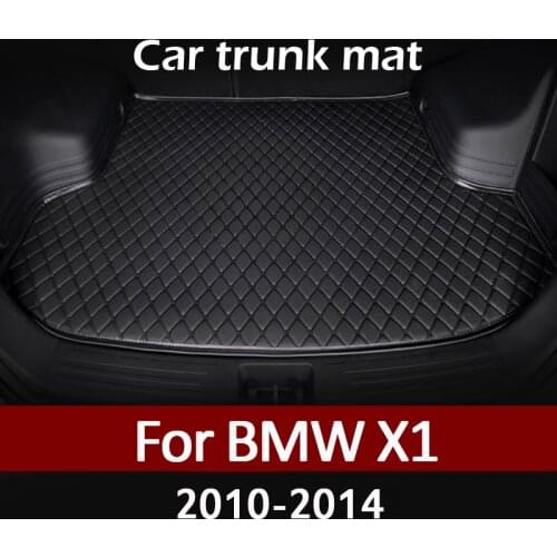 Car trunk mat for BMW X1 E84 2010 2011 2012 2013 2014 cargo liner carpet interior accessories cover