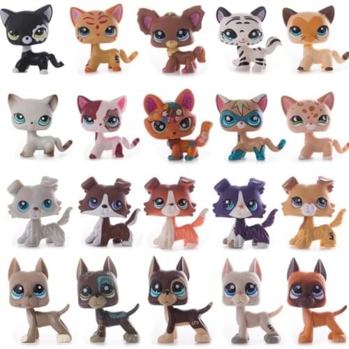 LPS Pet Shop Presents Toys Shorthair Cat Dolls Collection Set Action Figures Model High Quality Toys Gifts Cosplay Toys Girl Toy