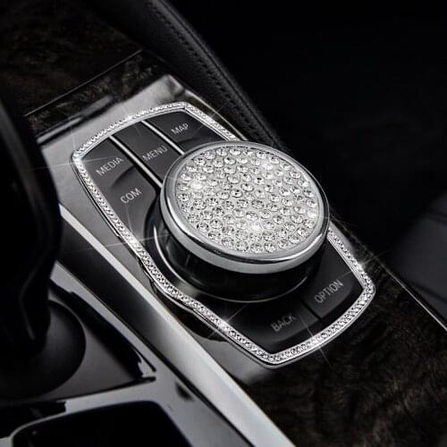 Car interior modification decoration car stickers bling shiny accessories For BMW Year 2018-2020 5 series G30 G38 accessories