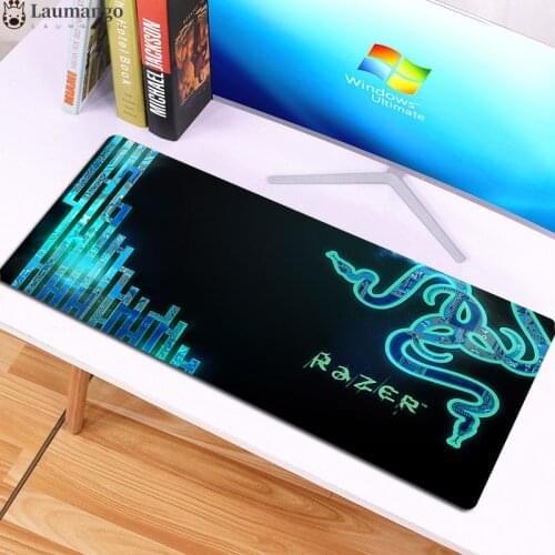 Desk Mat Razer Mouse Pads Gamer Girl Kawaii Gaming Accessories Pc Mousepad Complete Keyboard Game Mausepad Computer Pad Mice