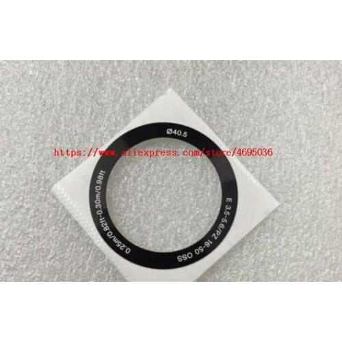 Front Decorate Name plate/Parameter ring around repair parts For Sony E PZ 16-50mm 16-50 f/3.5-5.6 OSS(SELP1650) lens