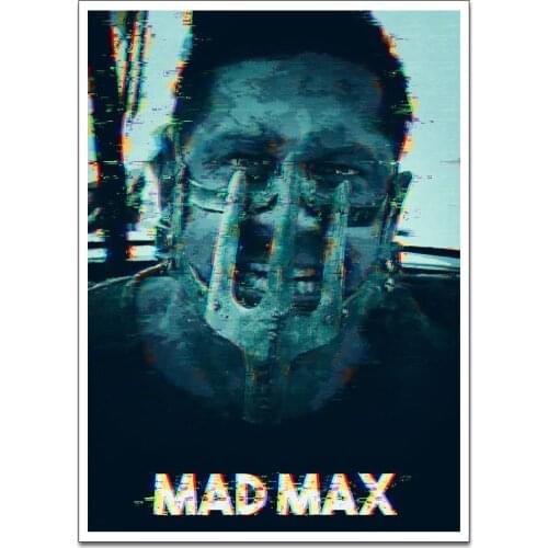 Canvas Poster Mad Max Wall Art Painting Posters and Prints Nordic Wall Pictures for Home Decor No Frame