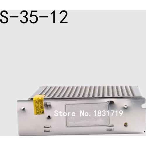 S-35-12 switching power supply 3A 36W LED DC power 12V security monitoring power supply