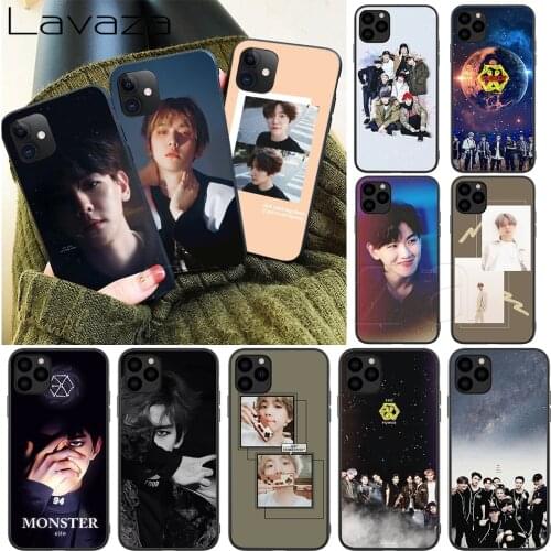 Lavaza EXO baekhyun Silicone Soft Case for iPhone 12 Mini 11 Pro XS Max XR X 8 7 6 6S Plus 5 5S SE