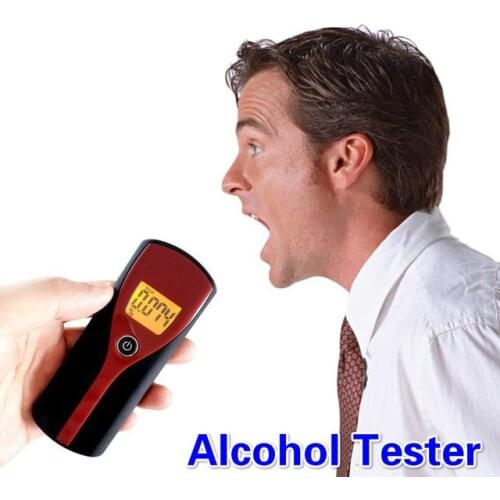 Alcohol Breath Alert Breath Tester LCD Display with audible alert Quick response The Breathalyzer Parking Breathalyser Luminous
