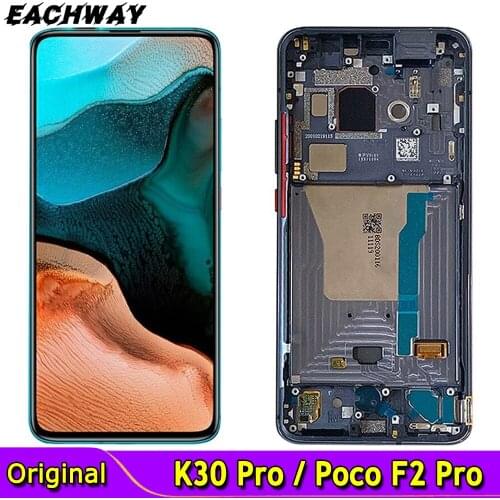TFT Screen for Xiaomi Redmi K30 Pro LCD Touch Screen Digitizer Assembly K30 Pro Display Poco X2 Pocophon X2 No Fingerprint