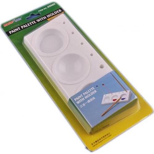 Trumpeter 09960 Master Tools Paint Palette with Holder Tool for Assembly Model