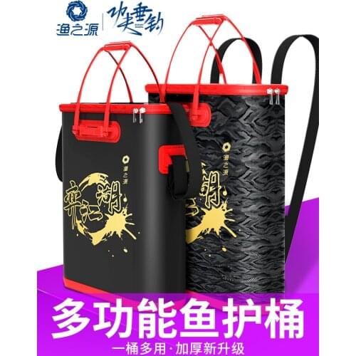 Fish Bucket Fish Bucket Integrated Fish Bucket Folding Bucket Fishing Bucket Multifunctional Fish Bucket Bucket
