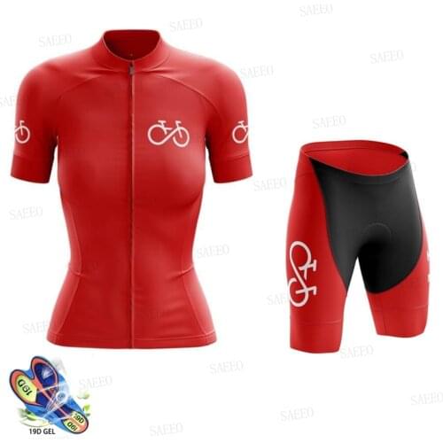 Ropa Ciclismo mujer 2021 Pro Team cycling jersey Set Mountain Bike Clothing Summer MTB Bicycle Clothes Anti-UV Cycling Clothing
