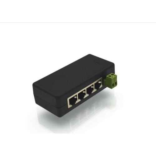 4 Port Gigabit Passive POE Power Supply PoE Injector PoE adaptor for PoE products