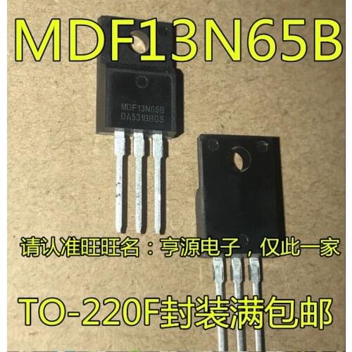 5pieces MDF13N65B MDF13N65BTH 14A650V TO-220F