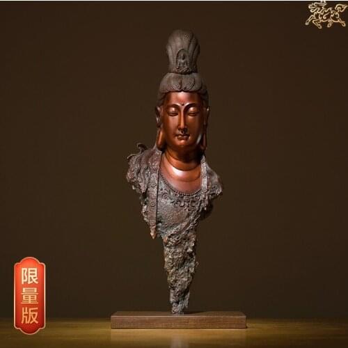 60cm Huge TOP master work high grade bronze Guan yin Avalokitesvara Decorative Buddha statue HOME shrine Efficacious protection